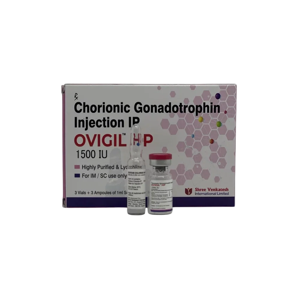 Ovigil 1500 iu - 1 VIAL (1500 IU + INJECTION MIX)