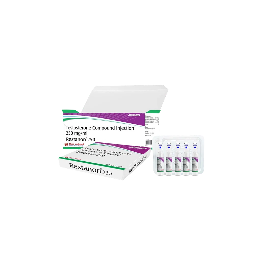 Restanon 250 - 5 AMPS (1ML X 250MG/ML)